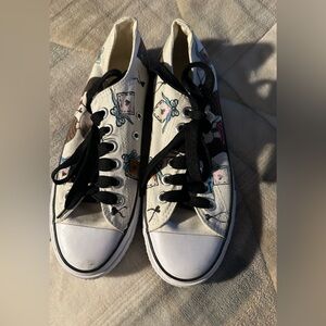 Hand painted sneakers
